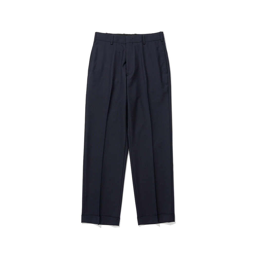 Wool Piped Stem Trousers [Navy]리넥츠