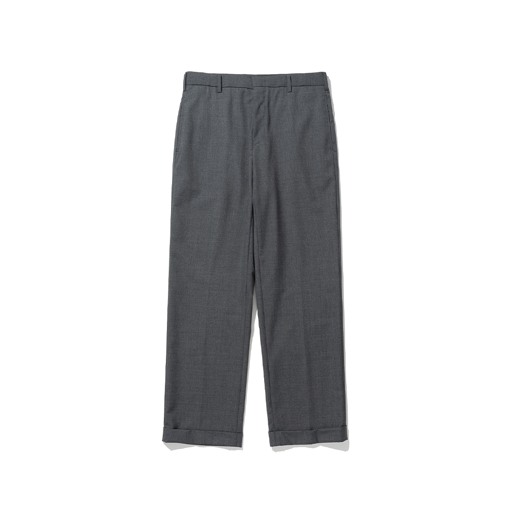 RENACTS X BROWN.OC Wool Piped Stem Trousers [Grey]리넥츠