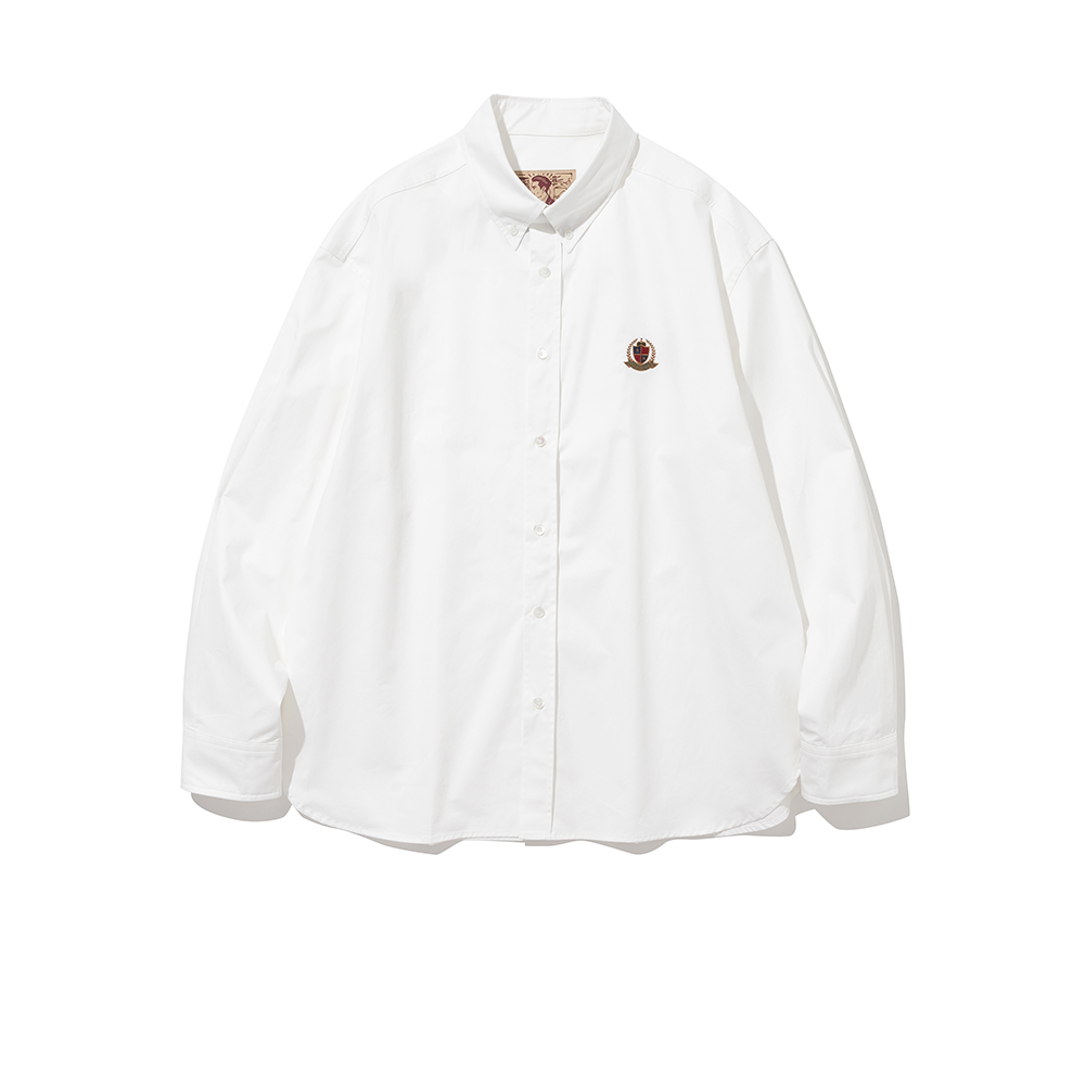 FW RNCT Signature Crest SUPIMA Cotton Shirt [White]리넥츠