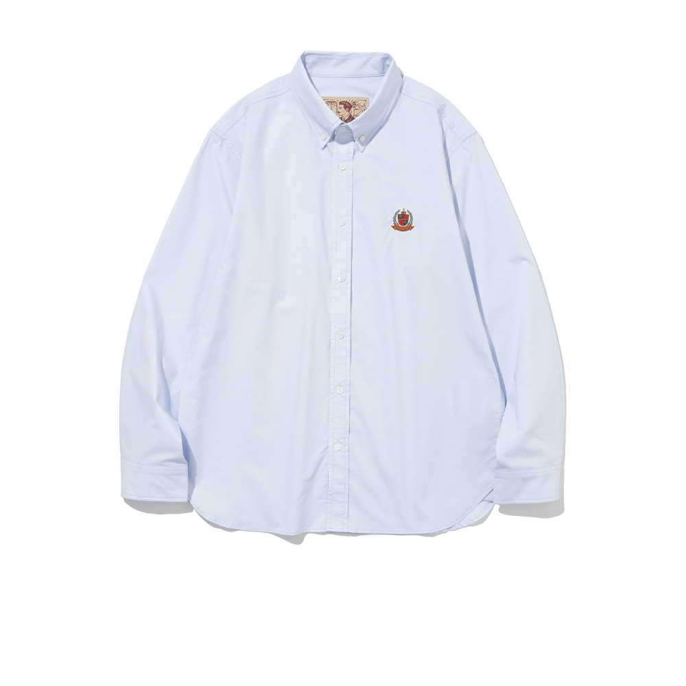 SS RNCT Signature Crest SUPIMA Cotton Shirt [Blue]리넥츠