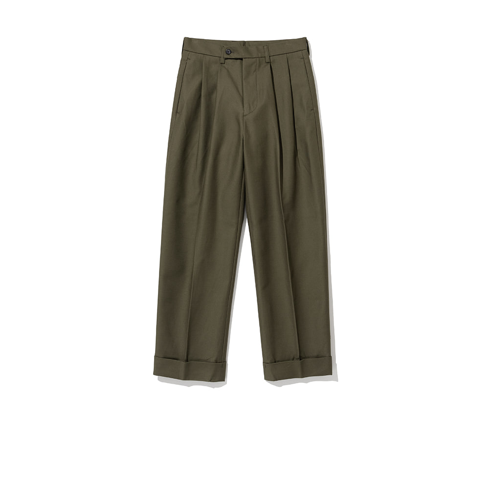 SUPIMA Cotton Tailored Regular Pants [Khaki]리넥츠