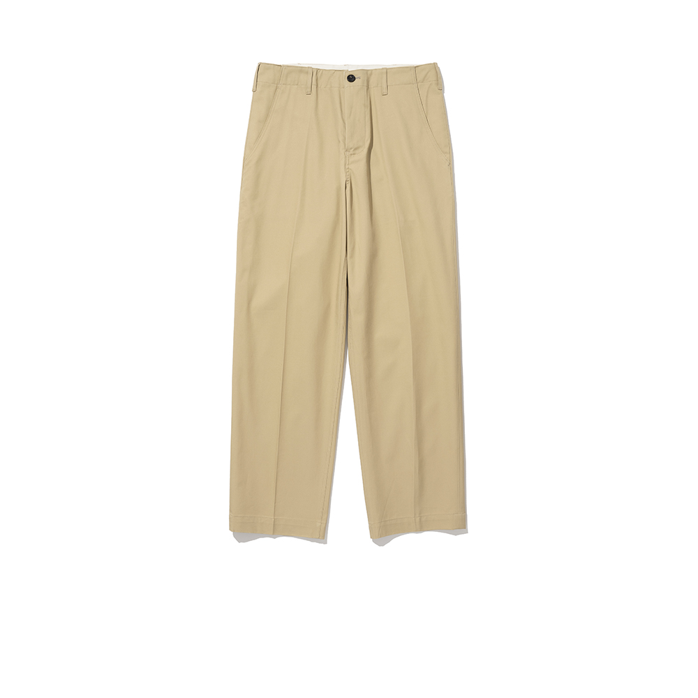 COMA Cotton Tailored Straight Pants [Beige]리넥츠