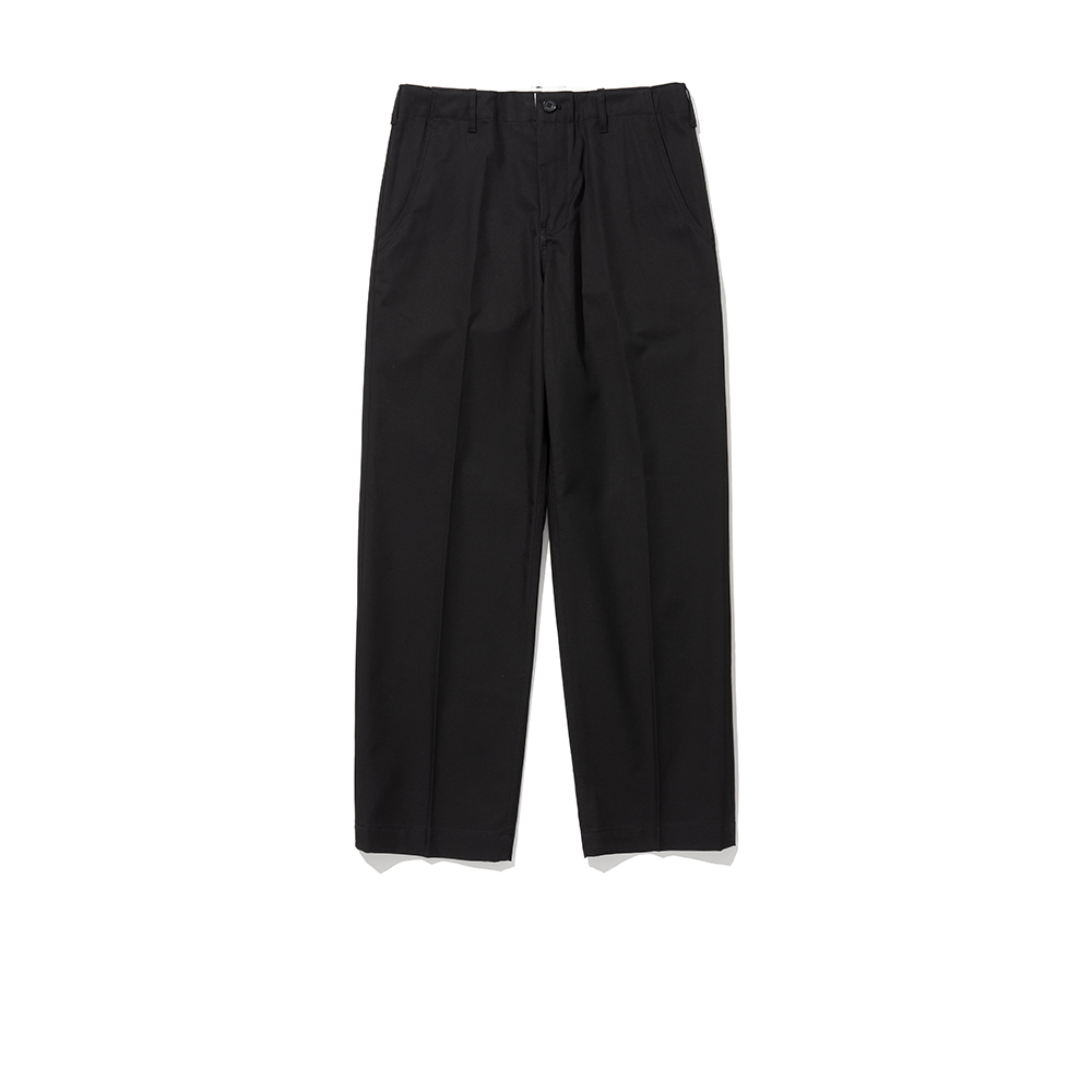 COMA Cotton Tailored Straight Pants [Black]리넥츠