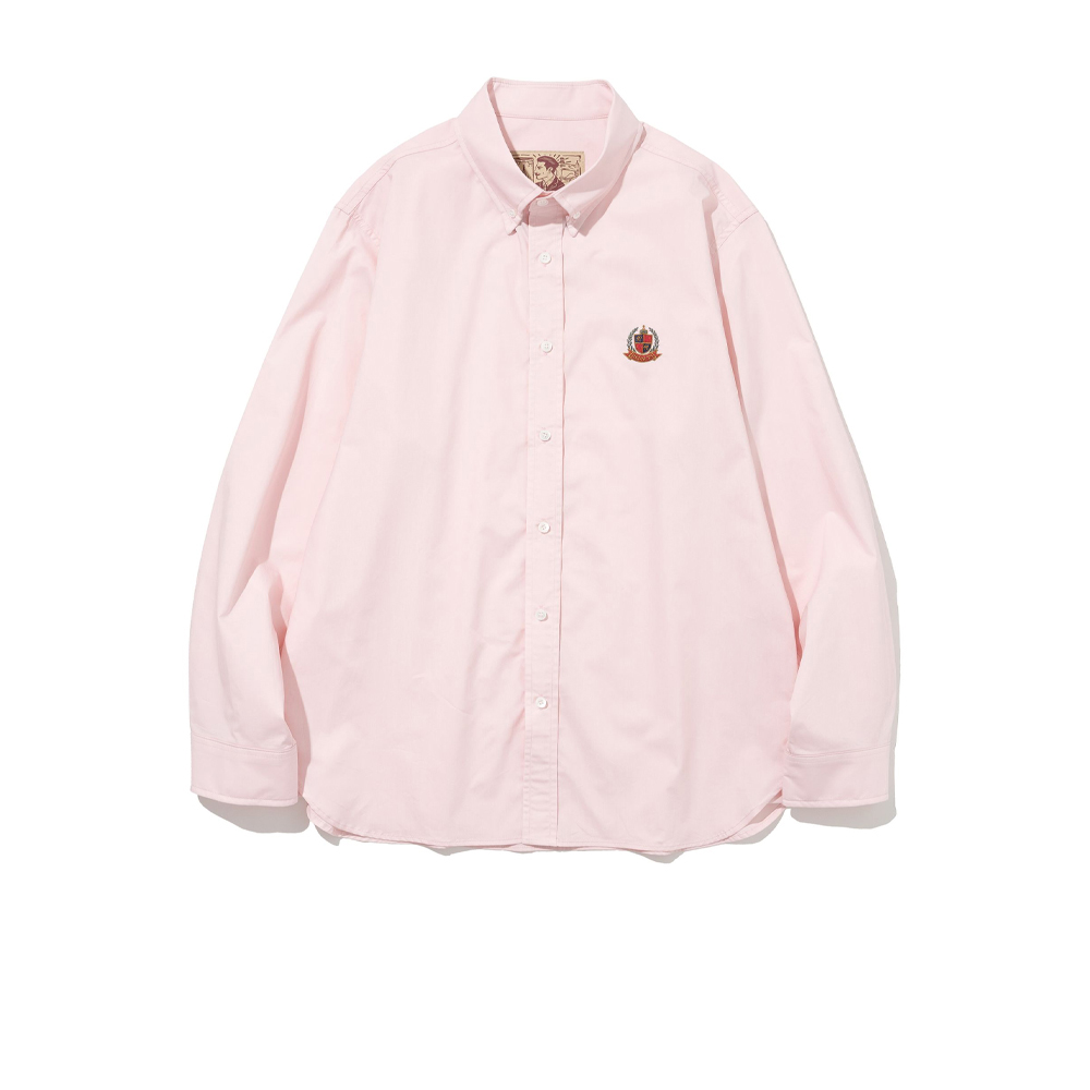 SS RNCT Signature Crest SUPIMA Cotton Shirt [Pink]리넥츠