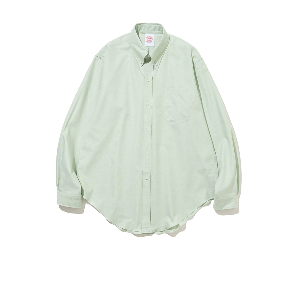 [BrownOC] Oxford Cloth Button Down Shirt [Green]리넥츠