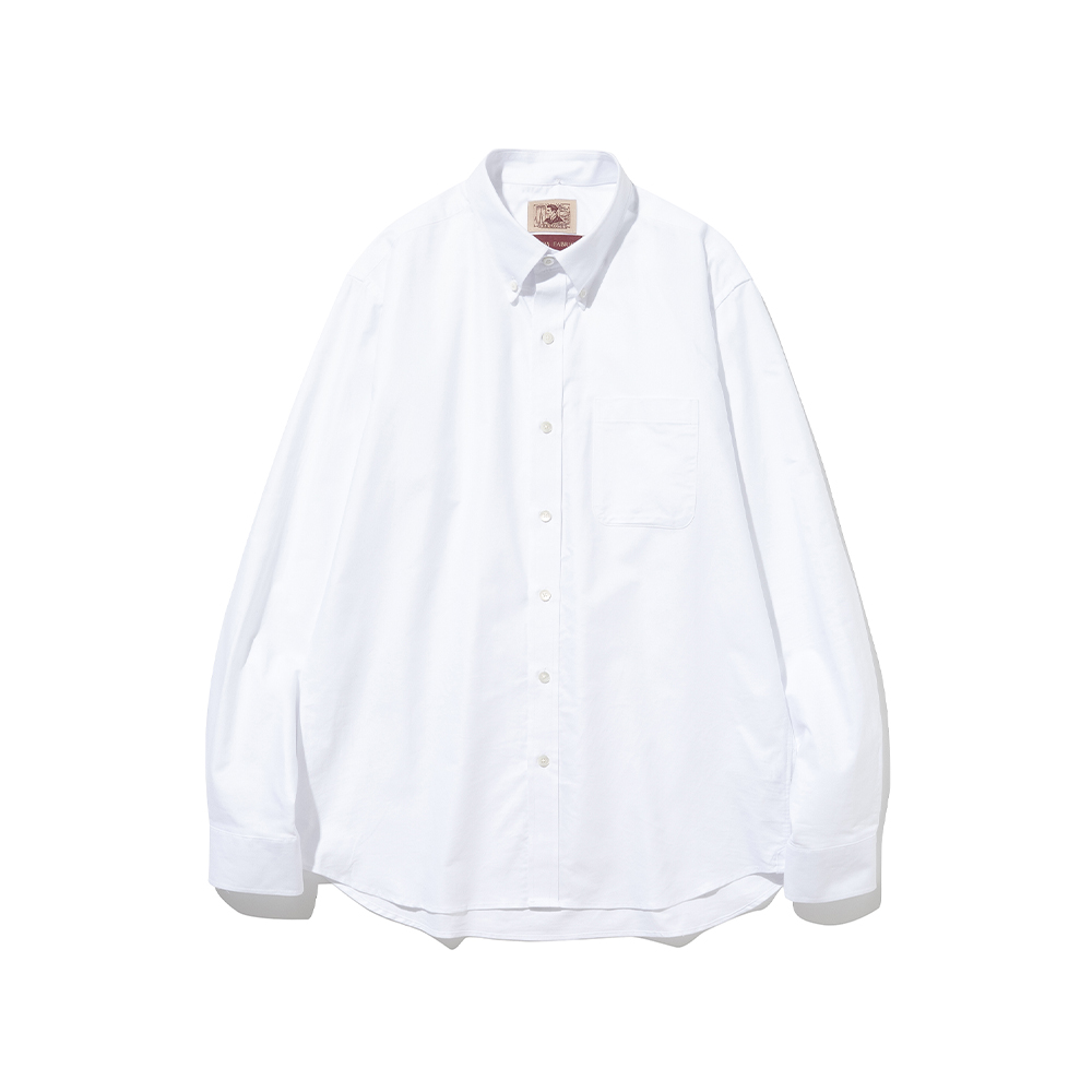 RNCT Oxford Button Down Shirt [White]