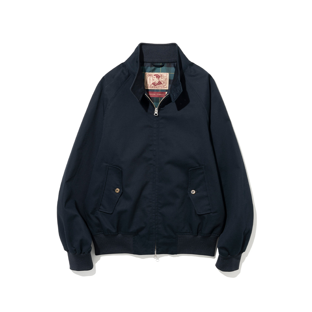 Cotton Harrington Jacket [Navy]