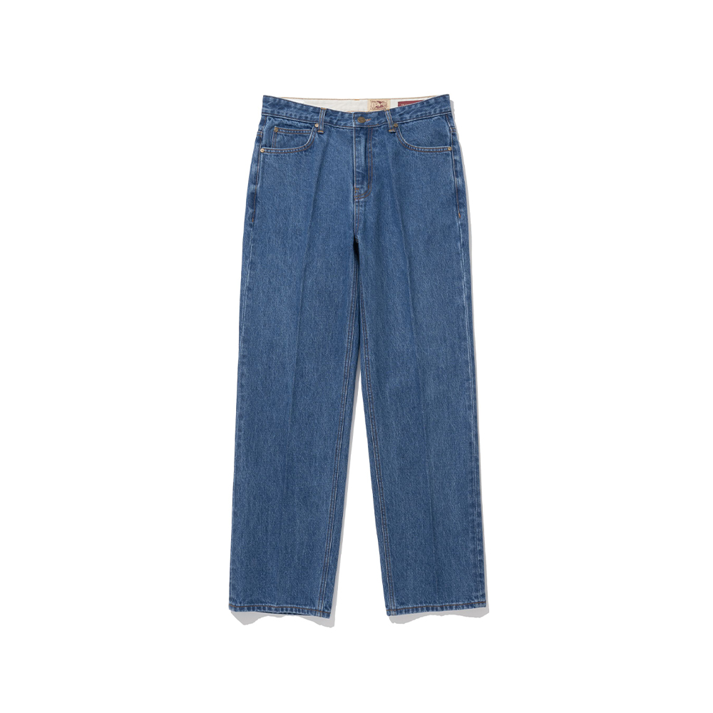 Tailored Regular Denim Pants [M.Blue]